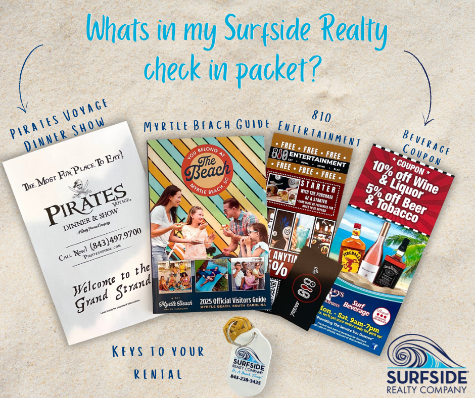 Surfside Realty check-in packet
