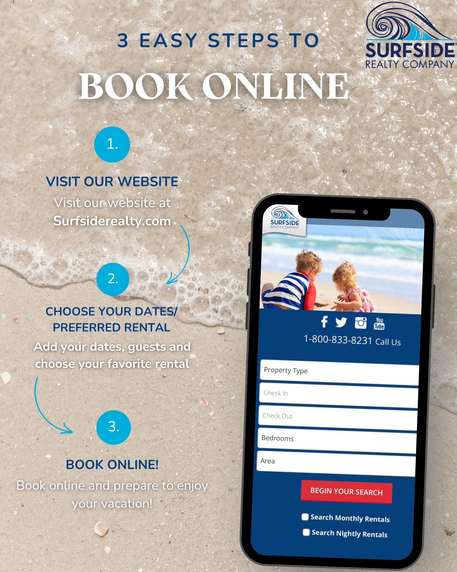Surfside Realty booking guide