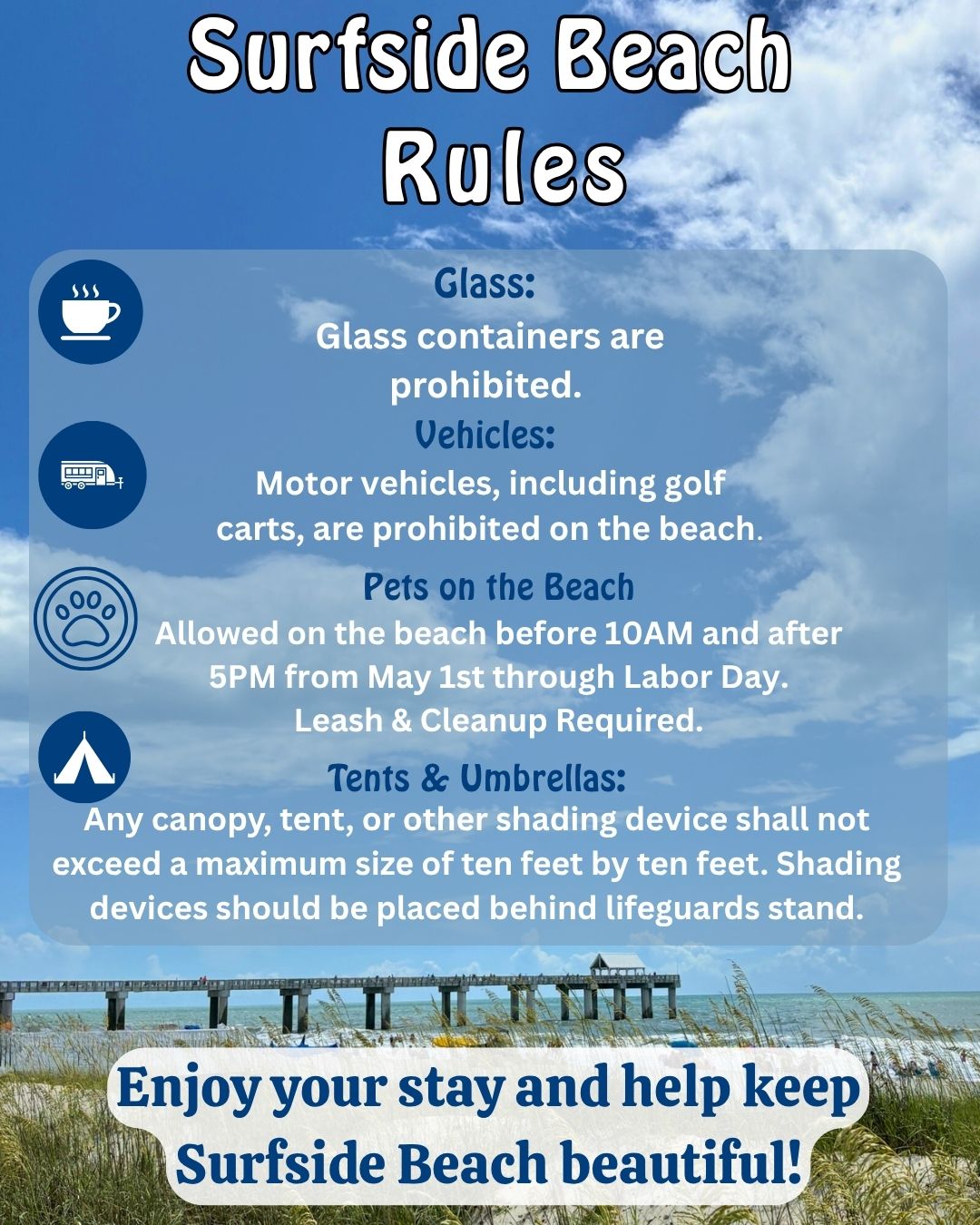 Surfside Beach rules