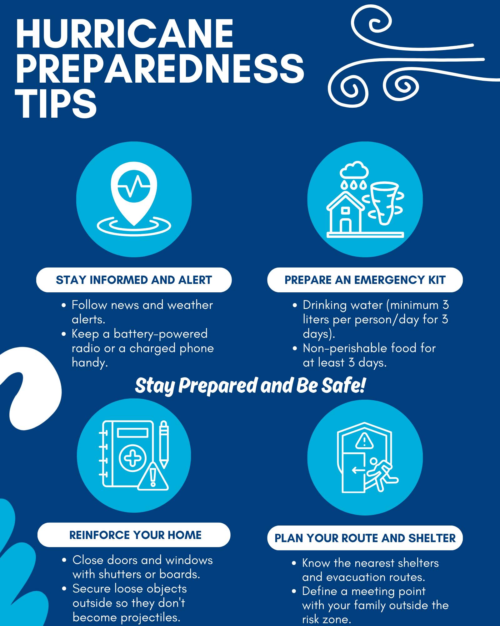 Hurricane preparedness tips